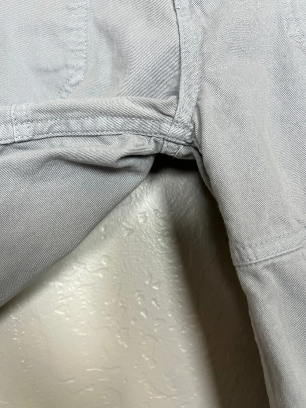 REVICE Women’s Size S Light Gray Maverick Wide-Leg‎ Cargo Pant